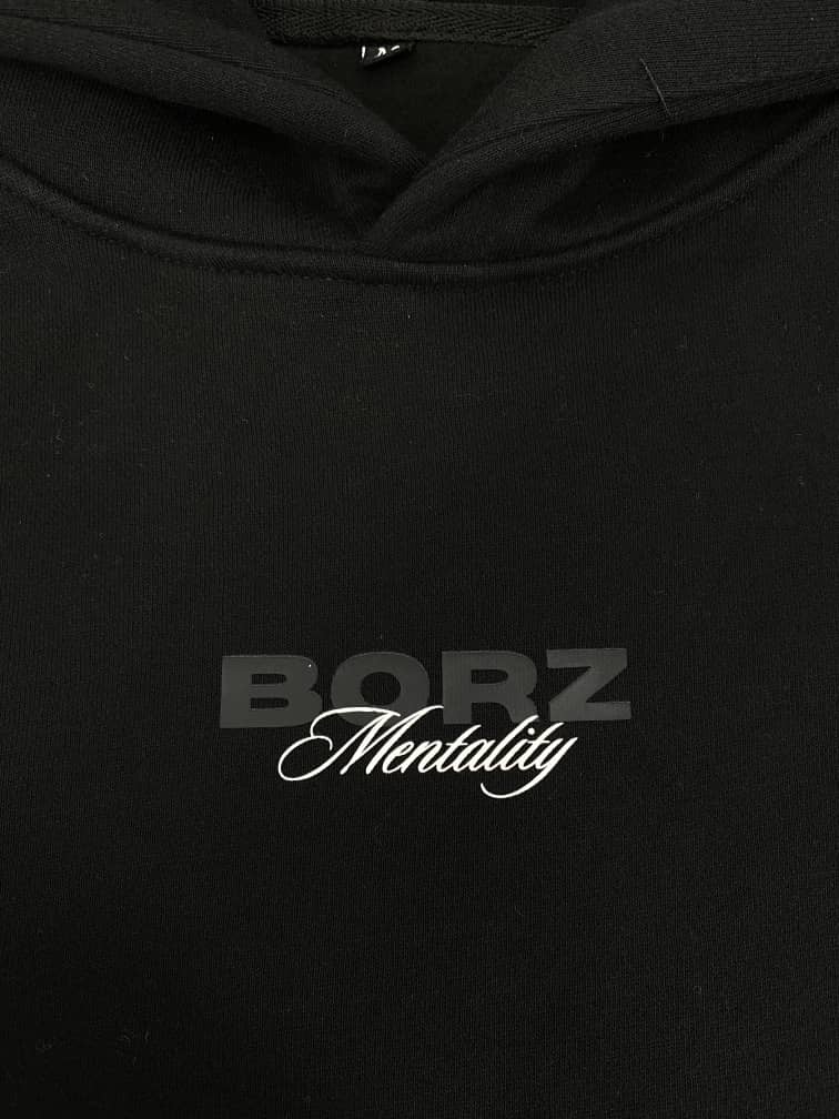 THE BORZ MENTALITY - Hoodie black - pre-order