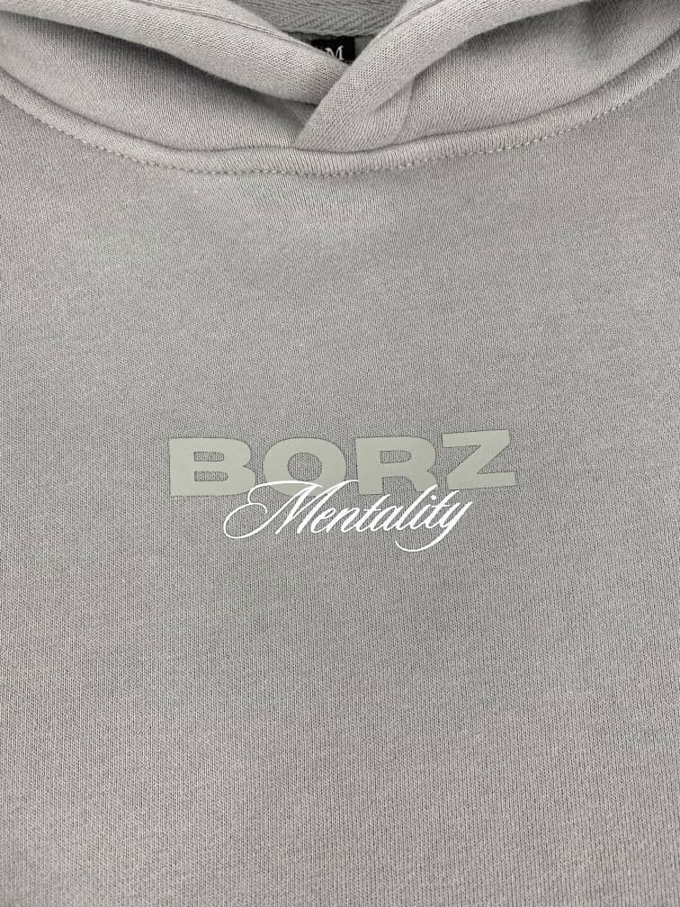 THE BORZ MENTALITY - Hoodie gray - pre-order