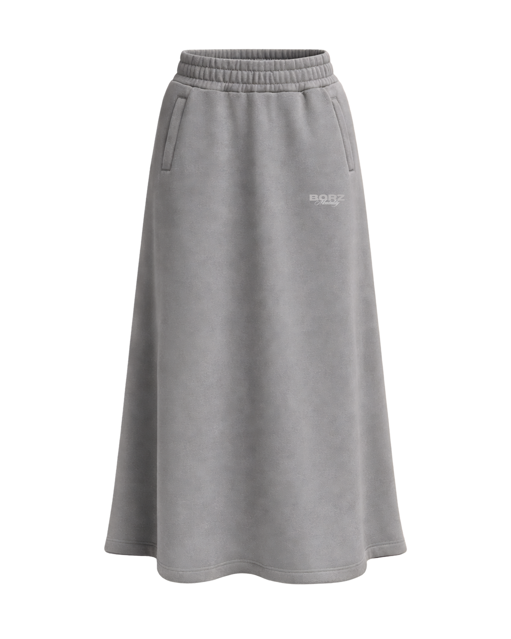 THE BORZ MENTALITY - skirt gray