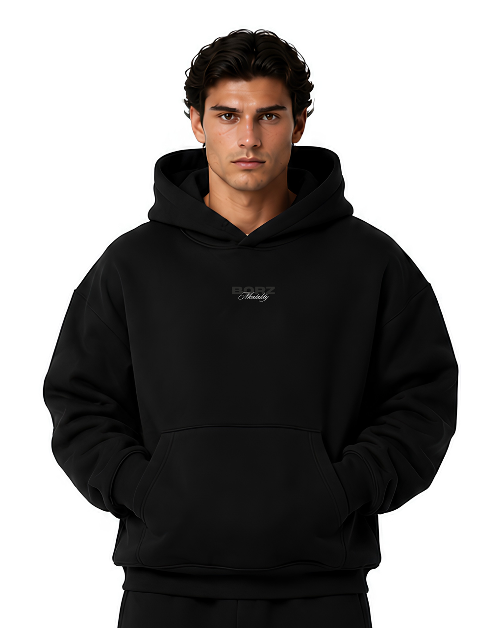 THE BORZ MENTALITY - Hoodie black