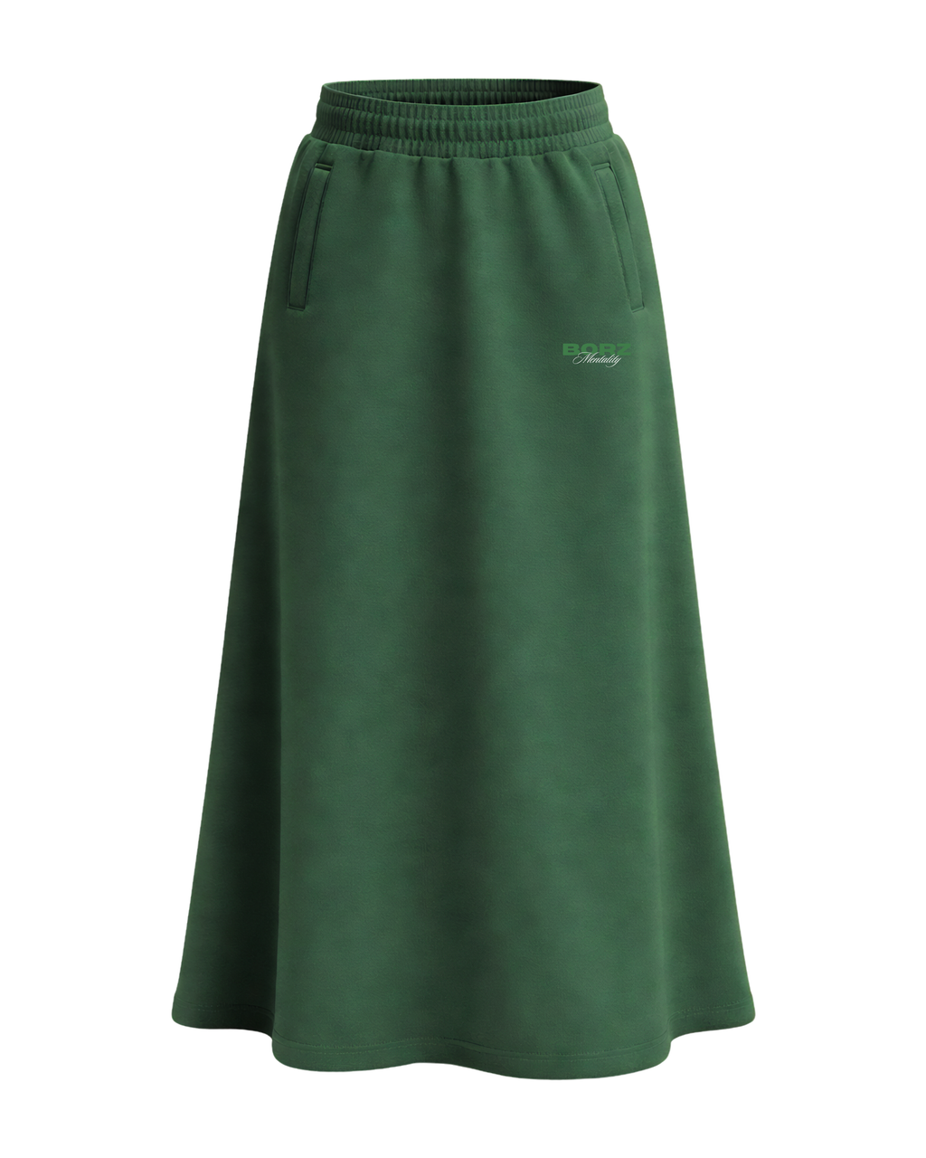 THE BORZ MENTALITY - skirt green